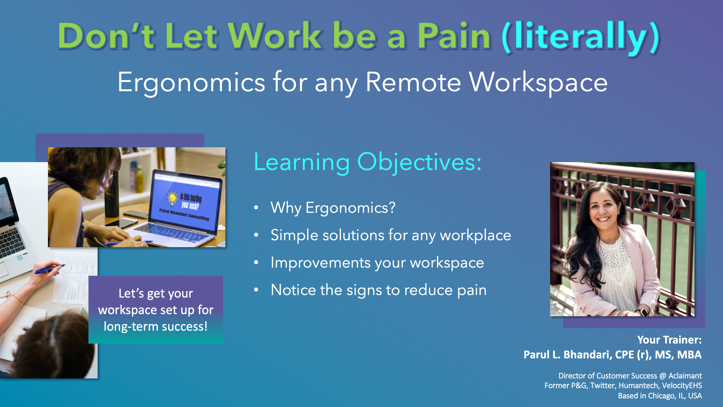 Ergonomics for any Remove Workspace